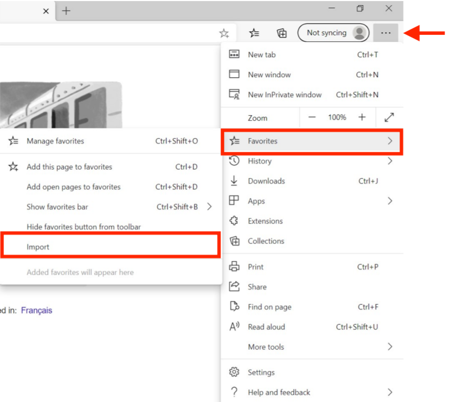 How to delete microsoft edge banner - fadcss